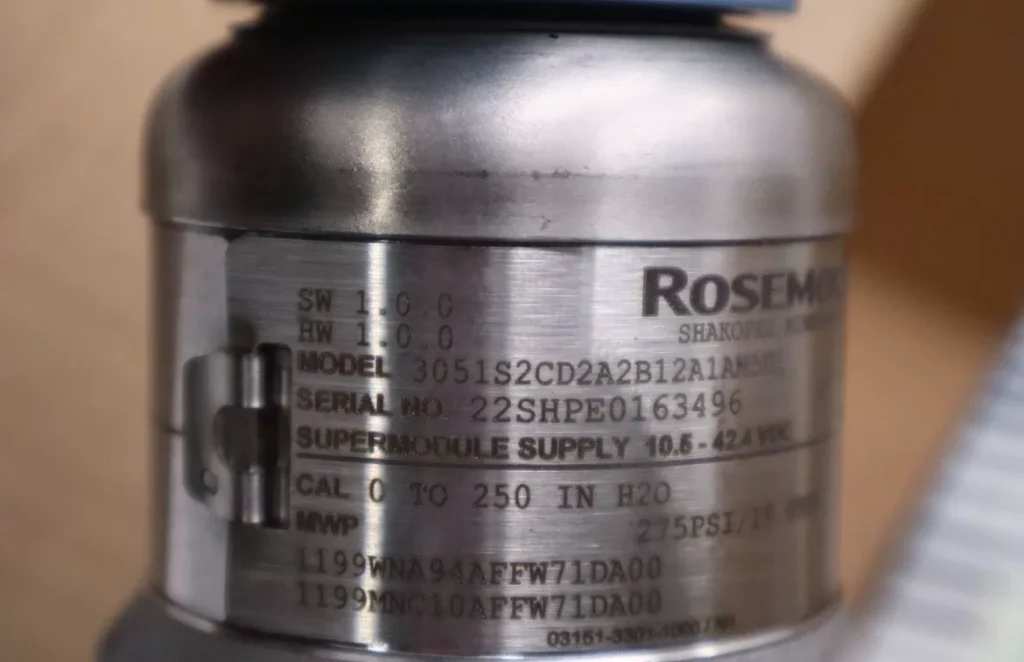 Rosemount 3051S2CD2A2B12A1AM5D13D5 Transmitter thumbnail