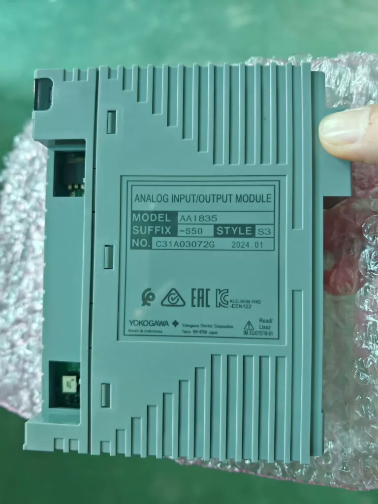 Yokogawa AAI835-S50 Control Module