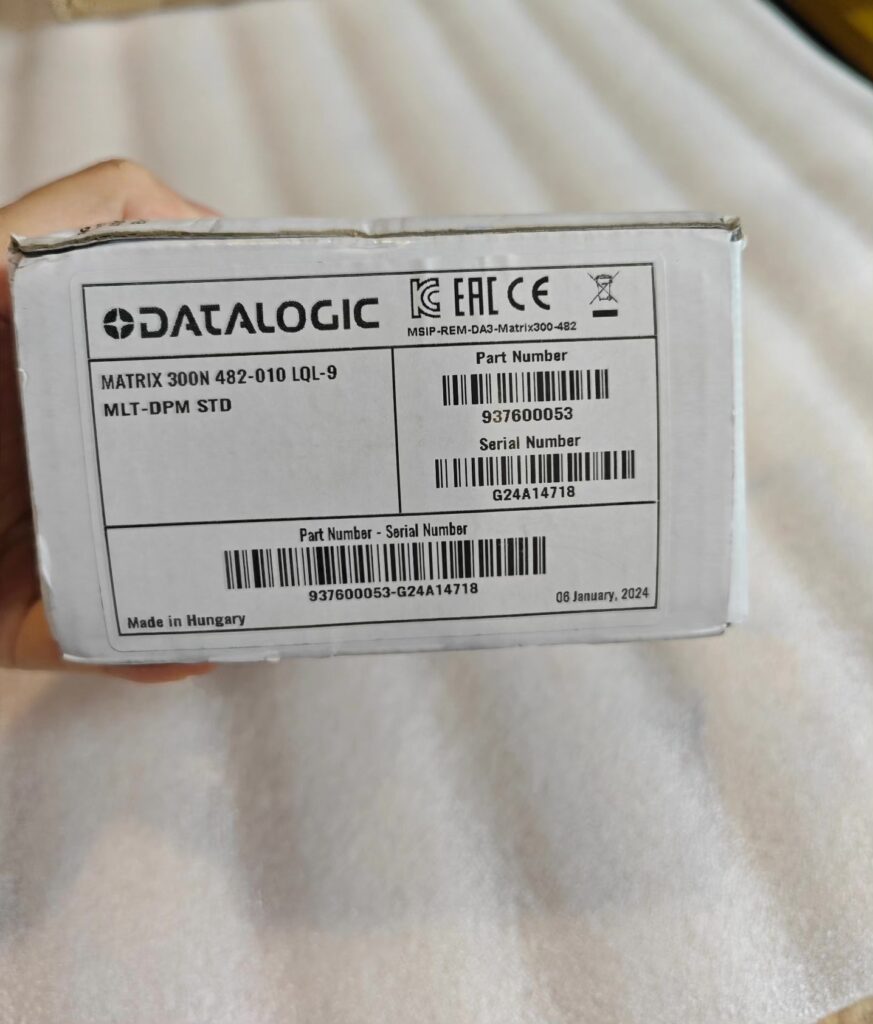 Datalogic MATRIX 300N 482-010 LQL-9 MLT-DPM STD Industrial Barcode Scanner