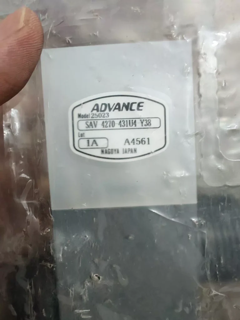 ADVANCE SAV-4270-431U4-Y38 Diaphragm Valve