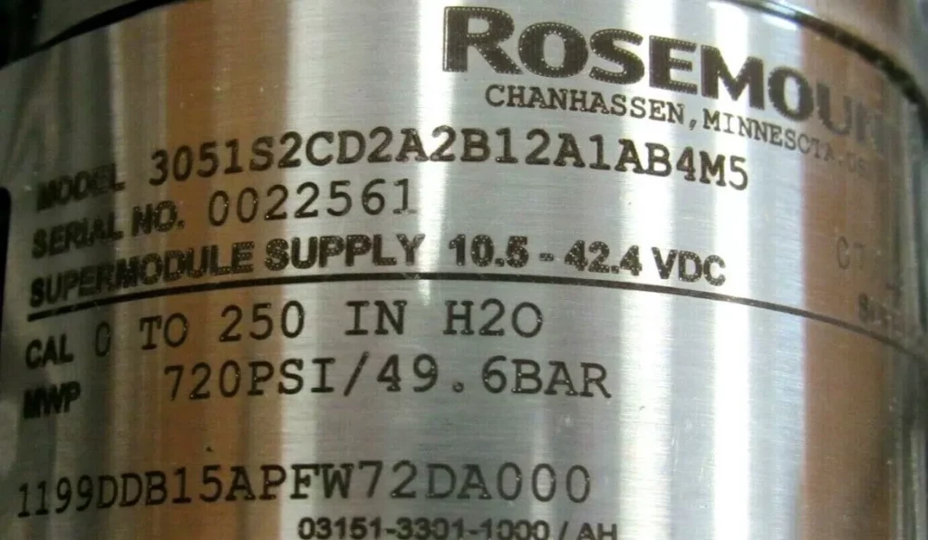 Rosemount 3051S2CD2A2B12A1AB4M5 Transmitter thumbnail