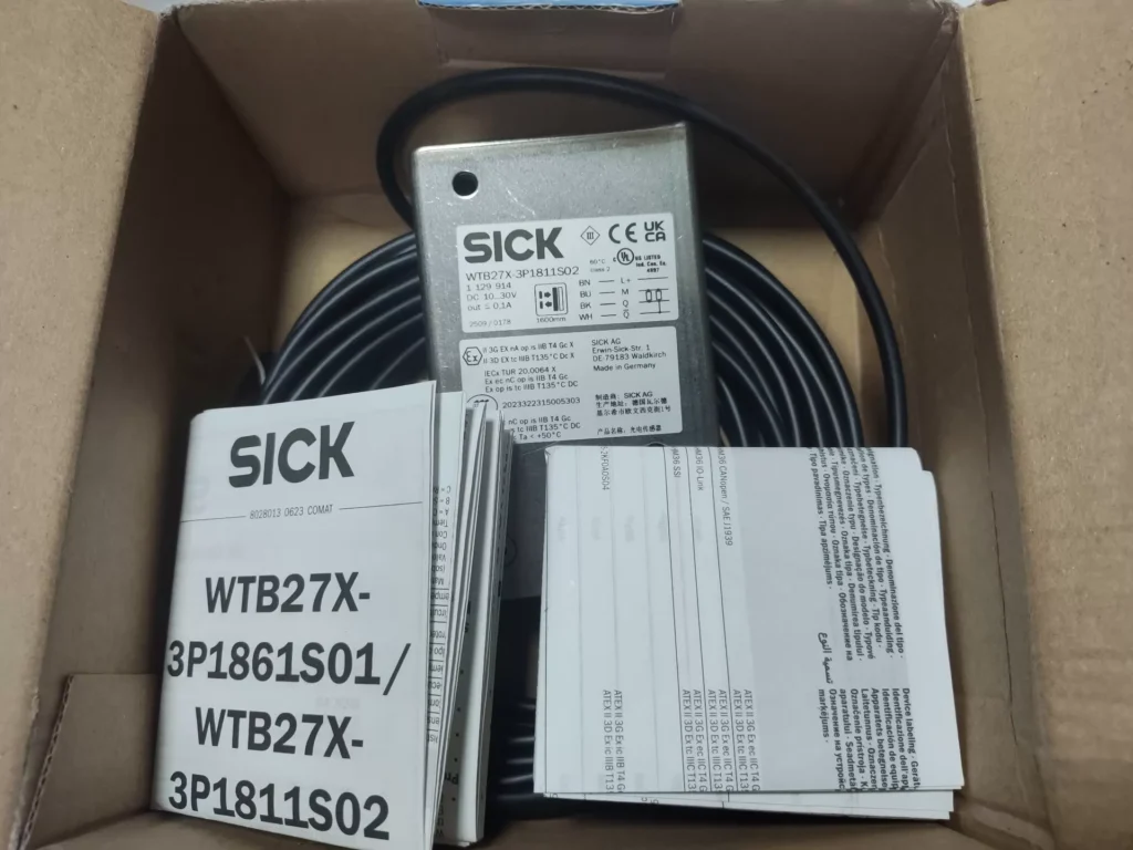 SICK WTB27X-3P1811S02 Photoelectric Sensor thumbnail