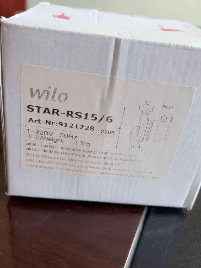 WILO RS15/6 Water Pump thumbnail