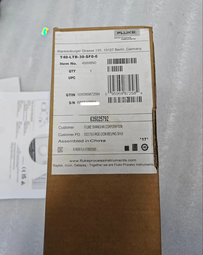 Fluke Temperature Sensor T40-LTB-30-SF0-0