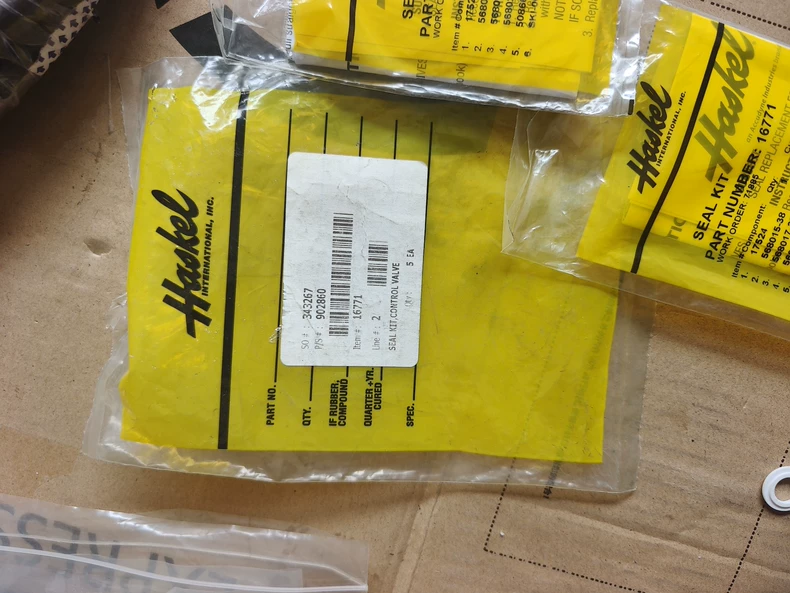 Haskel Seal Kit 16771 thumbnail