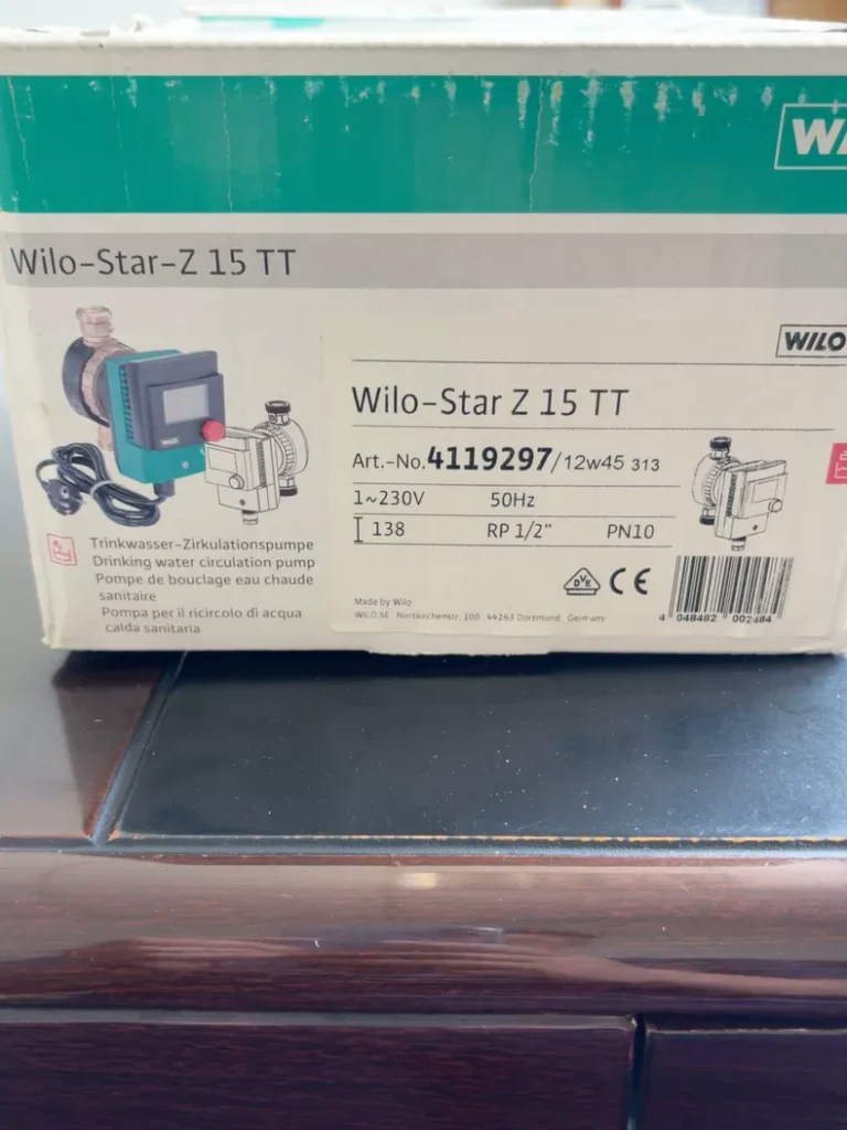 WILO Z15TT Water Pump
