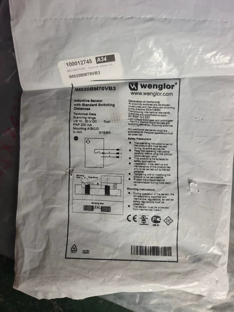 Wenglor Sensor IM020BM70VB3