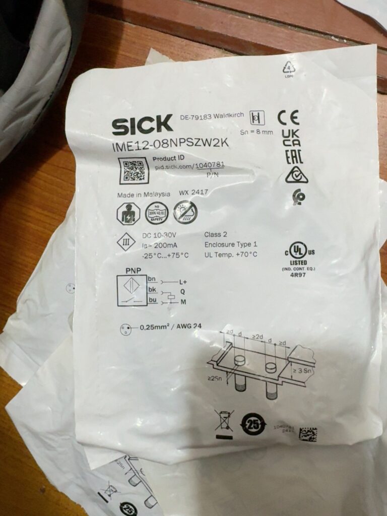 SICK IME12-08NPSZW2K Proximity Sensor thumbnail