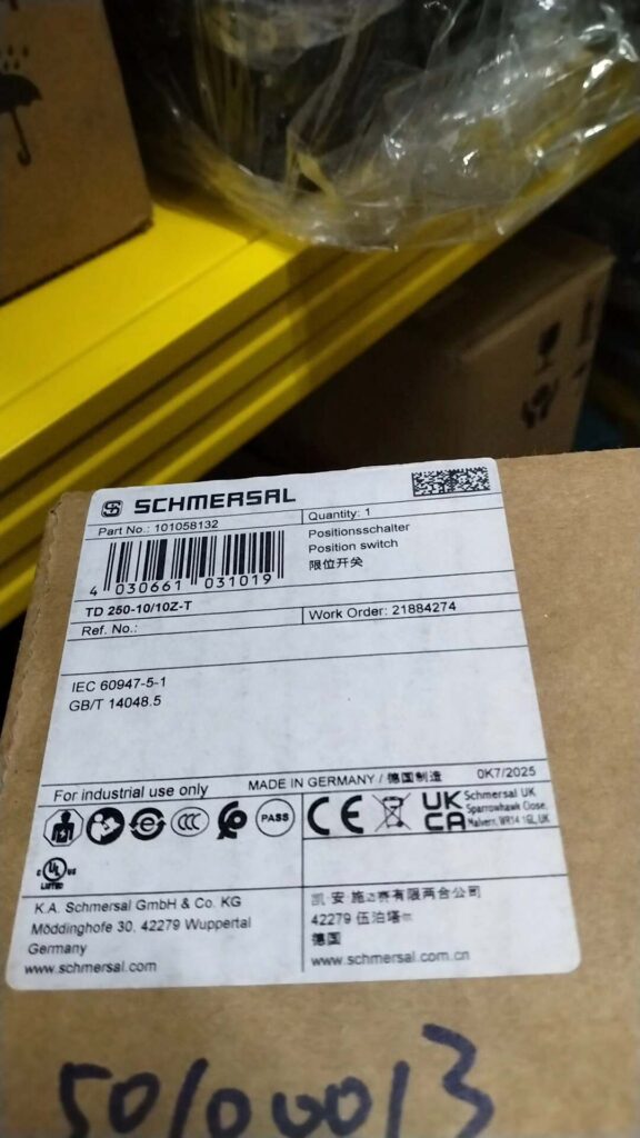 Schmersal 250-10/10Z-T Switch
