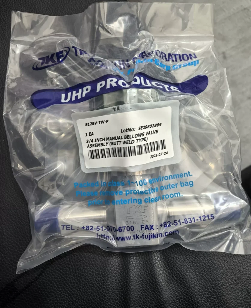Fujikin S12BV-TW-P Weld Fitting