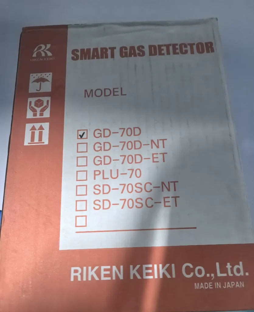 Riken Keiki GD-70D Fixed Gas Detector