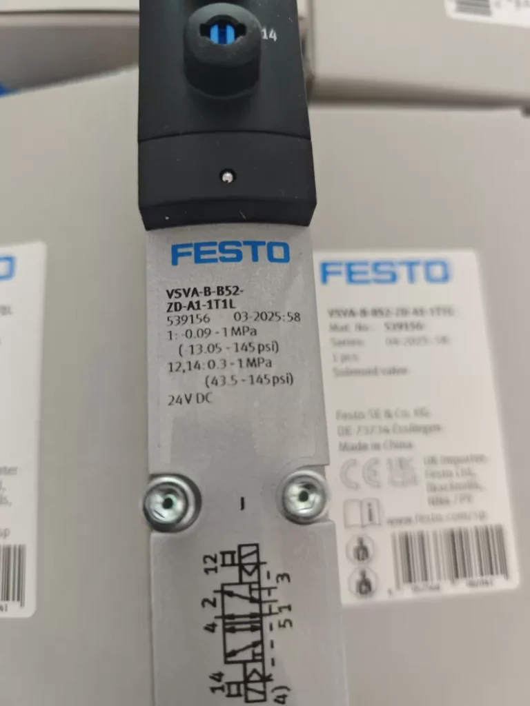 Festo Solenoid Valve VSVA-B-B52-ZD-A1-1T1L thumbnail