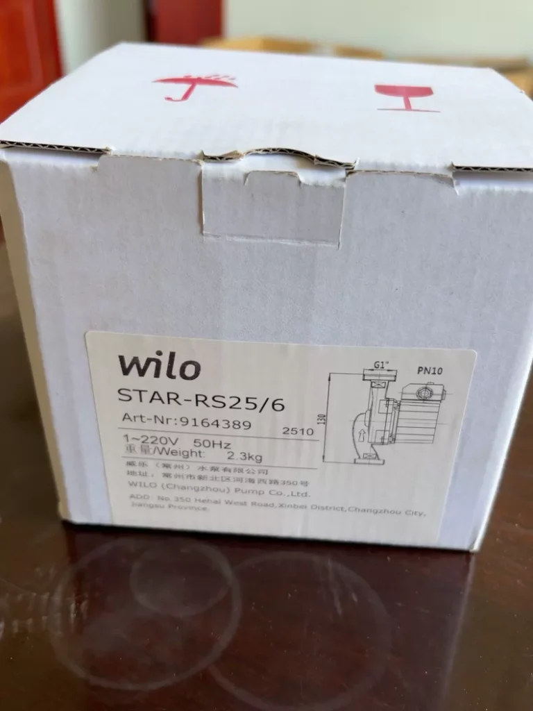 WILO RS25/6 Water Pump thumbnail