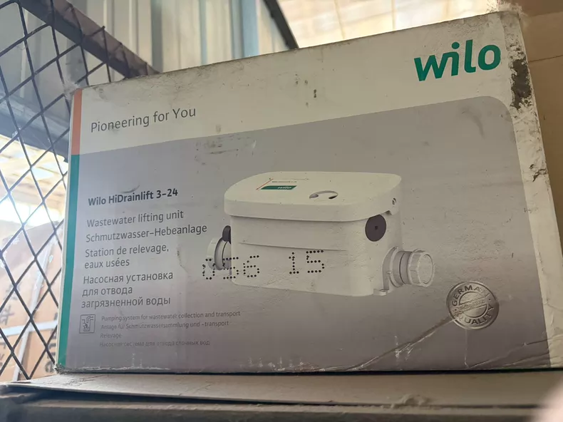 WILO lift3-24 Sewage Lifting Station