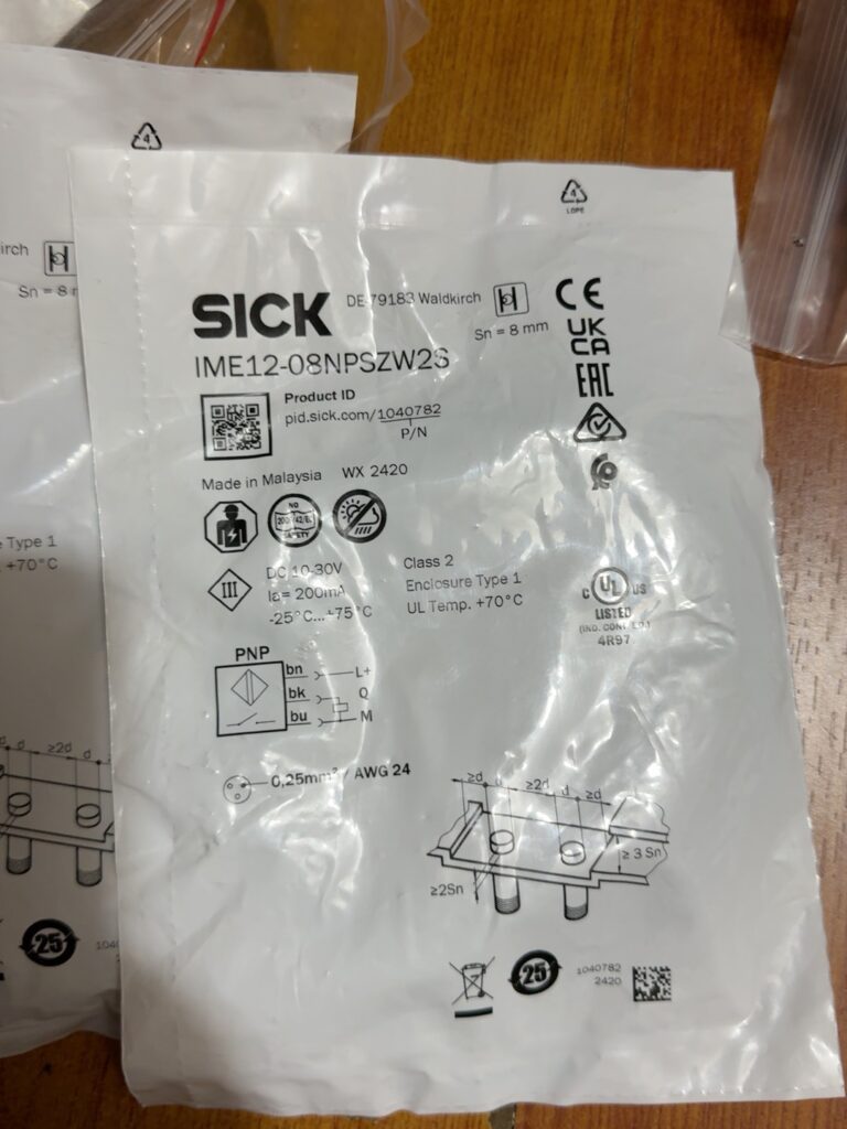 SICK IME12-08NPSZW2S Proximity Sensor