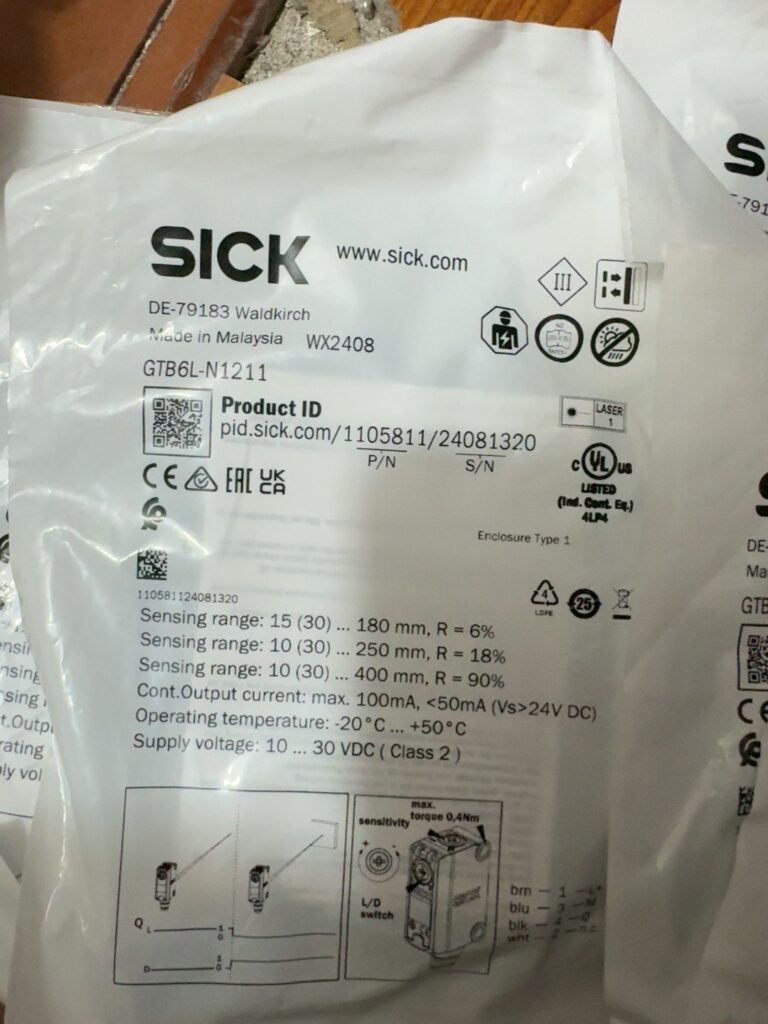SICK GTB6L-N1211 Photoelectric Sensor