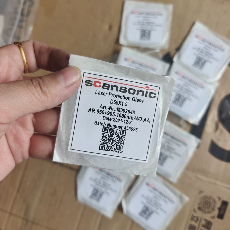 SCANSONIC Laser Protective Glass D55x1.5 mm