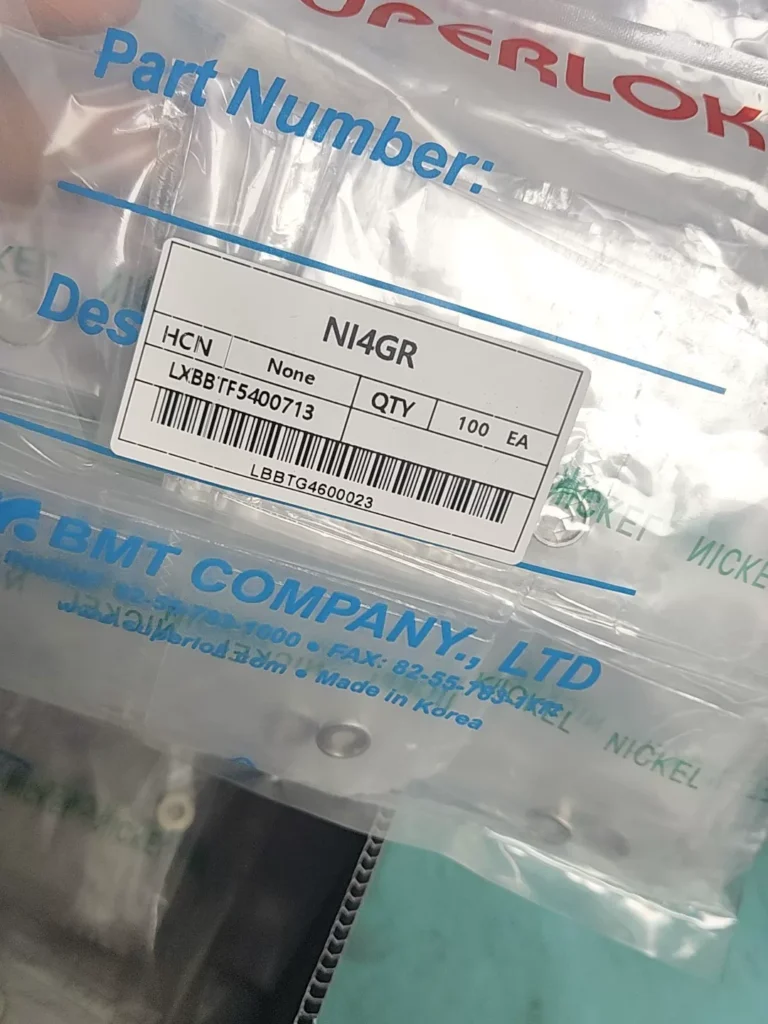 Superlok NI4GR Gasket