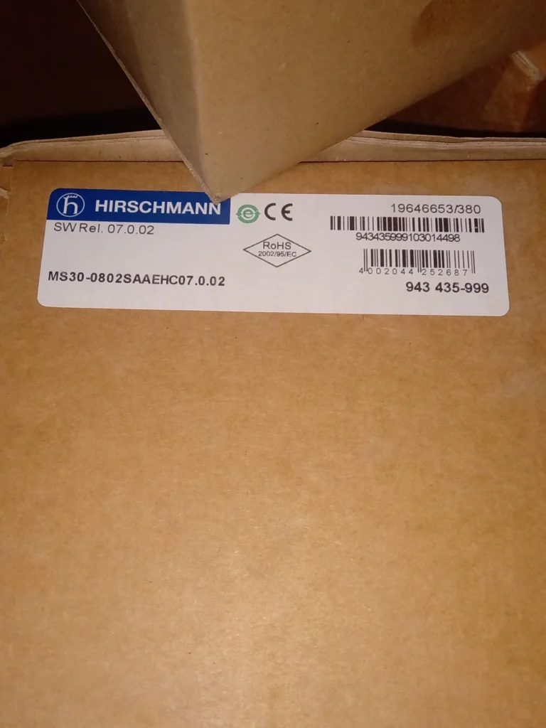 Hirschmann Hirschmann MS30-0802SAAEHC Industrial Ethernet Switch