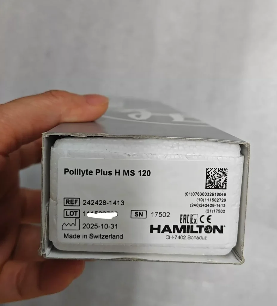 Hamilton Polilyte Plus H MS 120 / 242428-1413 pH Sensor thumbnail