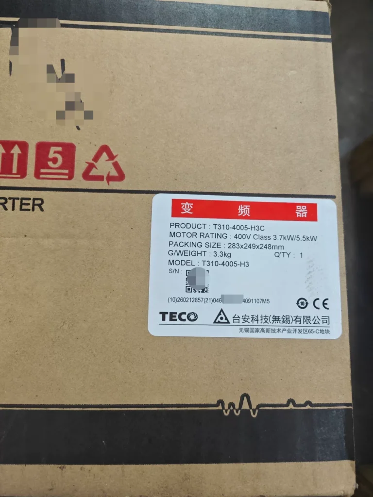 TECO T310-4005-H3C Drive
