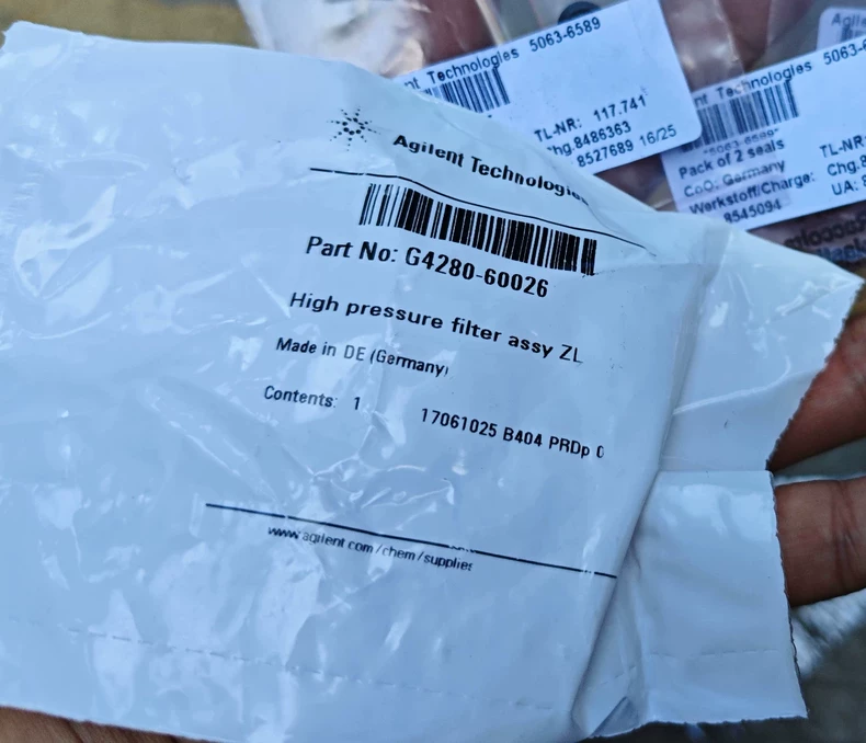 Agilent G4280-60026 High-Pressure Filter Assembly