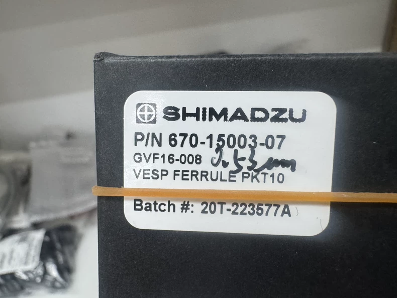 Shimadzu 670-15003-07 Graphite Ferrule