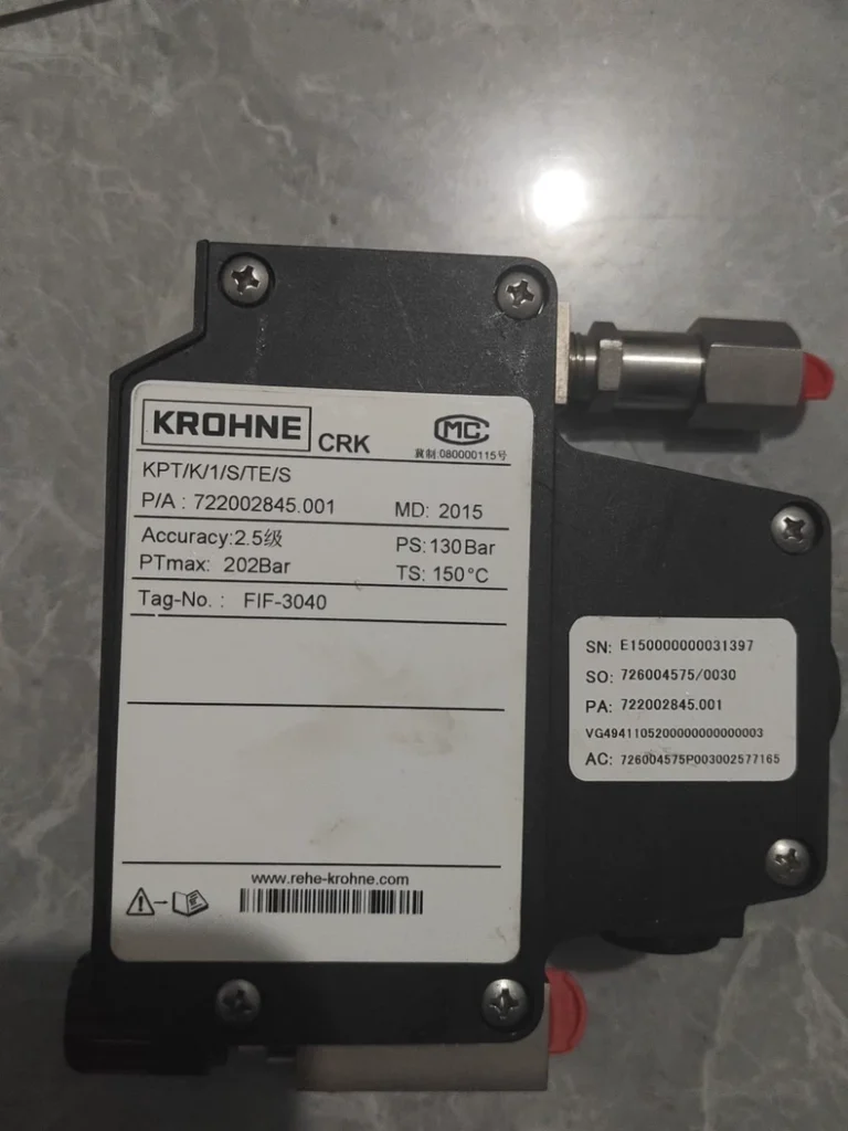 KROHNE KPT/K/1/S/TE/S Flow Meter thumbnail
