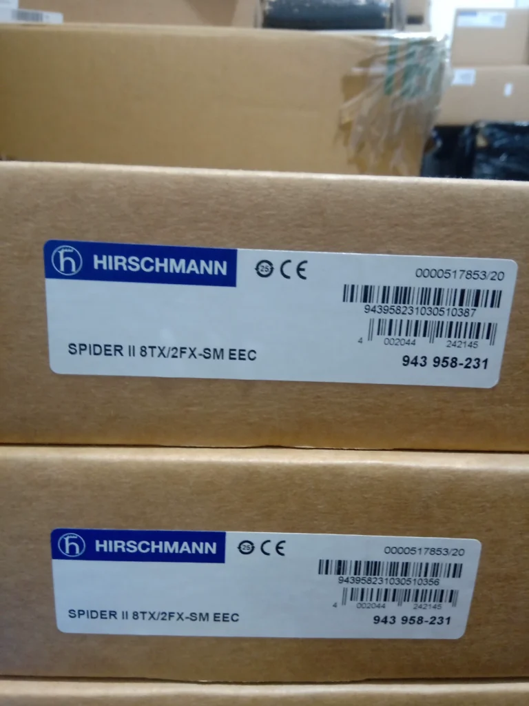 Hirschmann Hirschmann SPIDER II 8TX/2FX-SM EEC Industrial Ethernet Switch