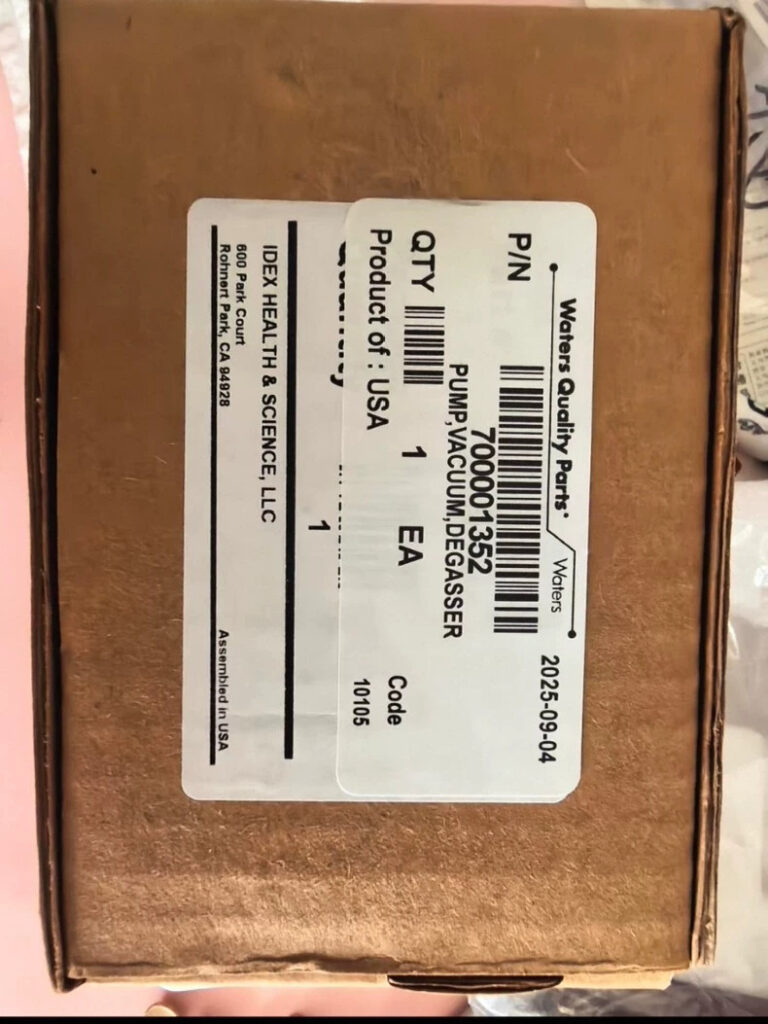 Waters 700001352 Vacuum Pump
