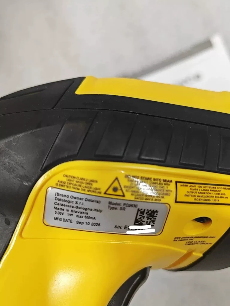 Datalogic PD9630-SR Barcode Scanner thumbnail