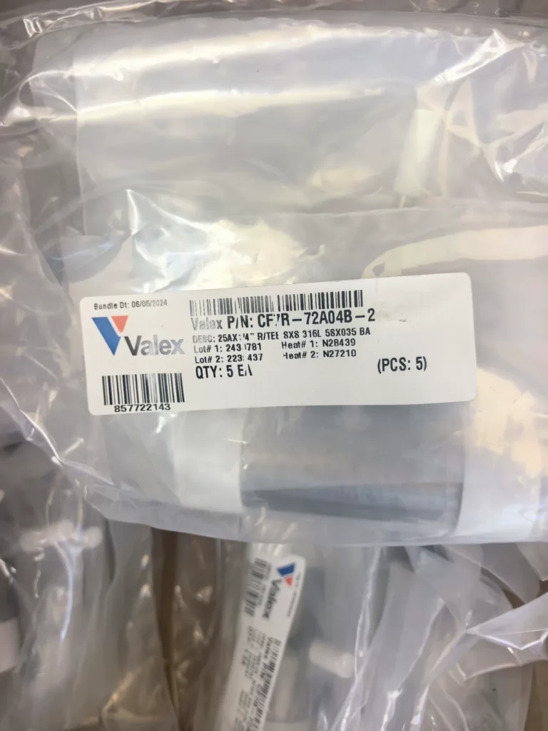 Valex CF7R-72A04B-2 Tube Fitting