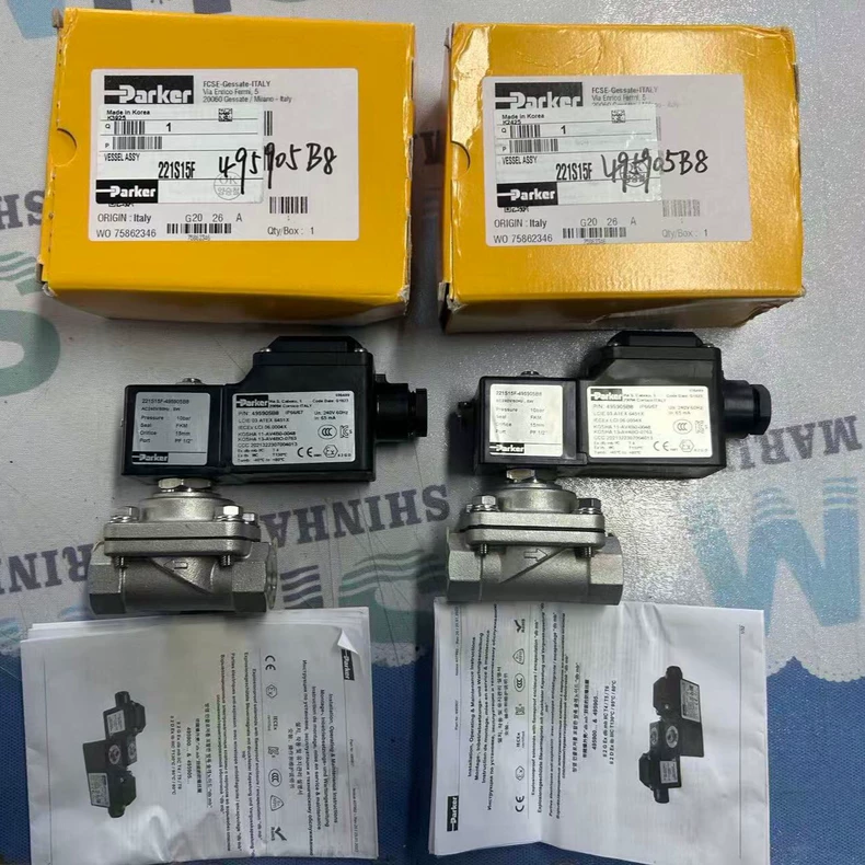 Parker Solenoid Valve 221S15F-495905B8