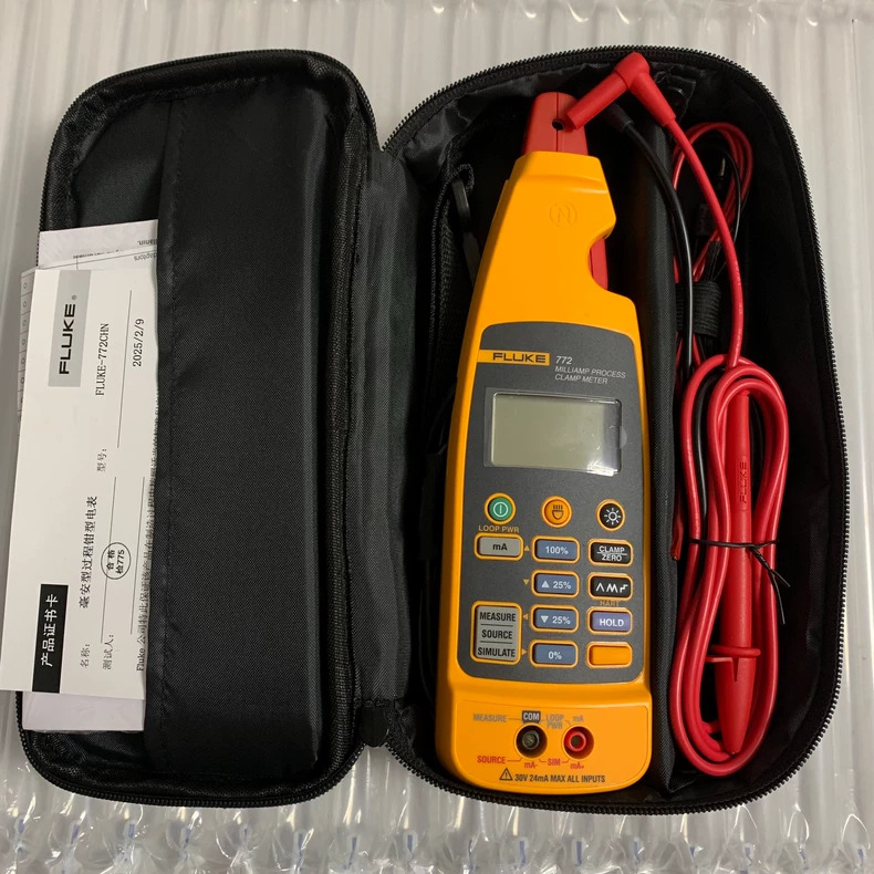 Fluke 772 Milliamp Process Clamp Meter