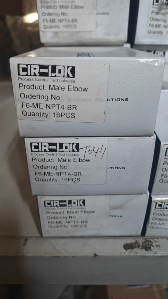 Cir-Lok F6-ME-NPT4-BR Compression Tube Fitting