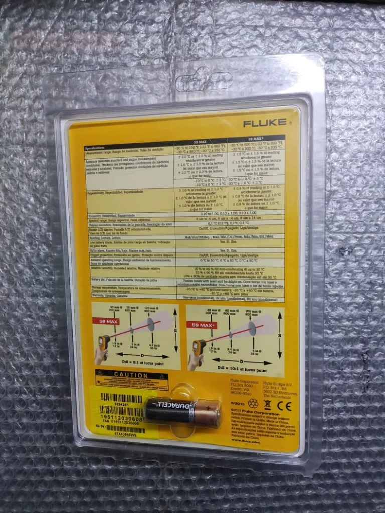 FLUKE MAX+ Infrared Thermometer thumbnail