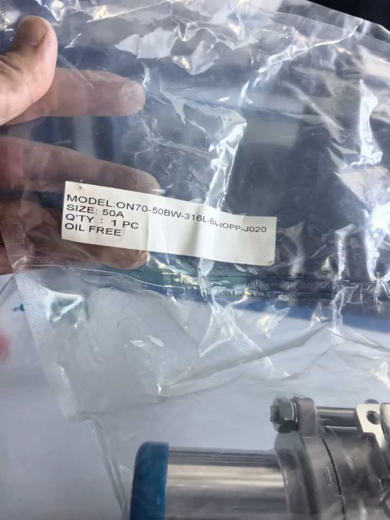 OHNO ON70-50BW-316L-BA Valve