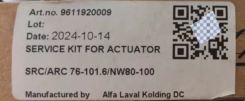 Alfa Laval 9611920009 Seal Kit