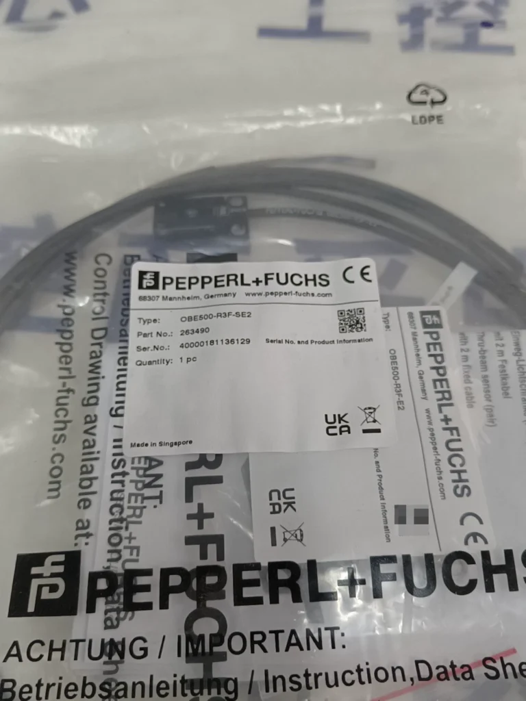 Pepperl+Fuchs OBE500-R3F-SE2 Photoelectric Sensor