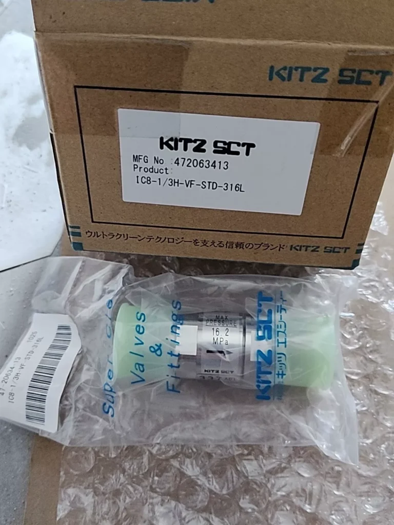 KITZ SCT IC8-1/3H-VF-STD-316L Diaphragm Valve