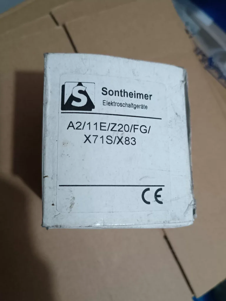 Sontheimer A2/11E/Z20/FG/X71S/X83 Switch
