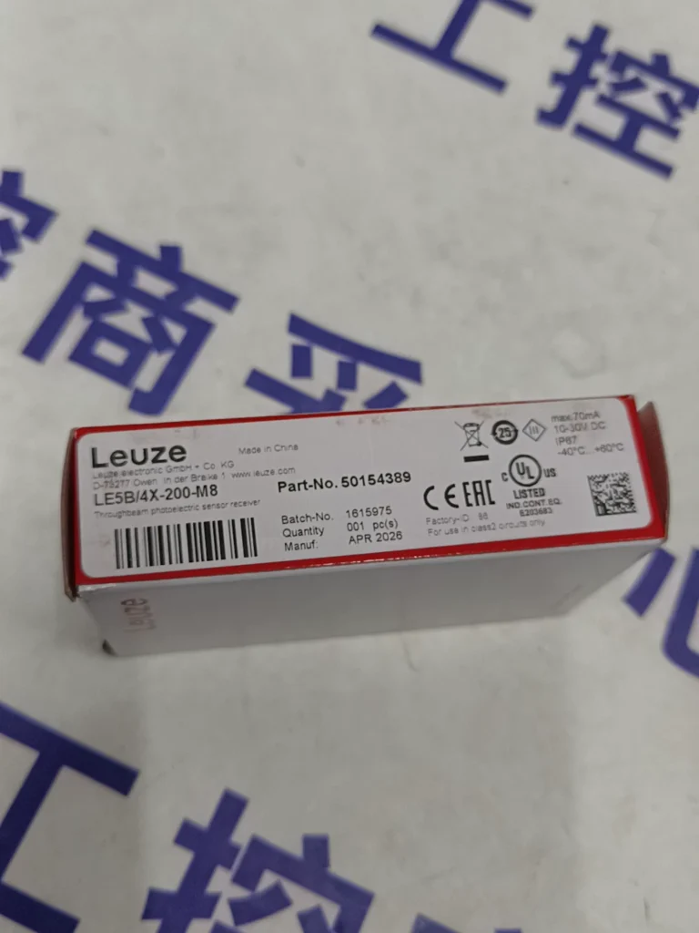 Leuze LESB4X-200-M8 Photoelectric Sensor thumbnail