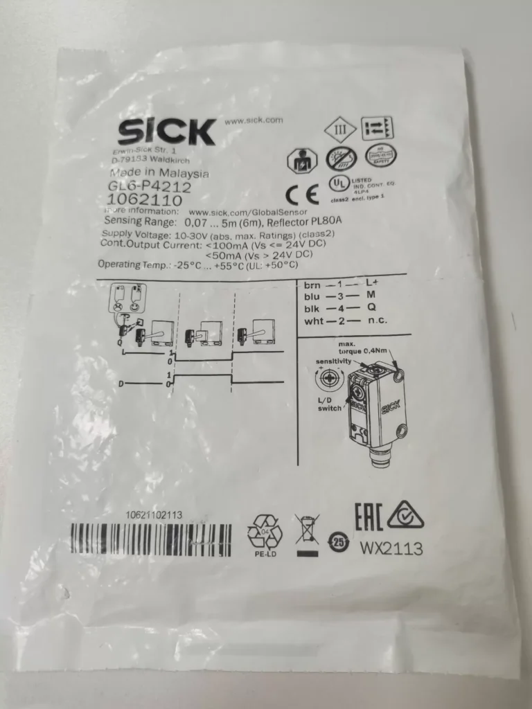 SICK 1062110 Photoelectric Sensor