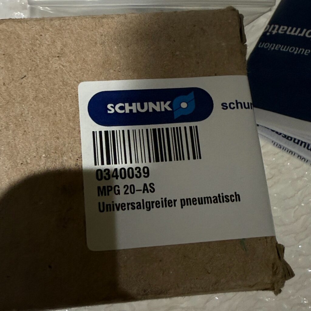 SCHUNK MPG 20-AS Gripper