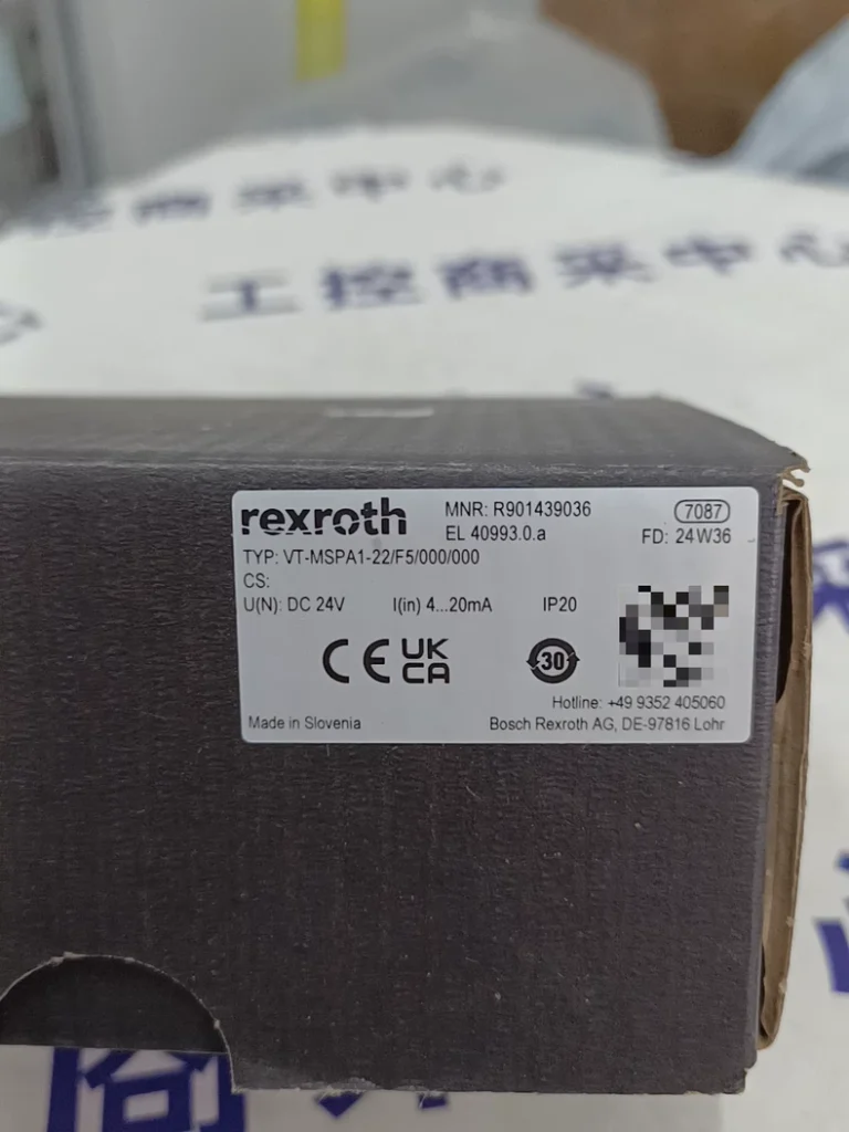 Bosch Rexroth VT-MSPA1-22/F5/000/000 Amplifier
