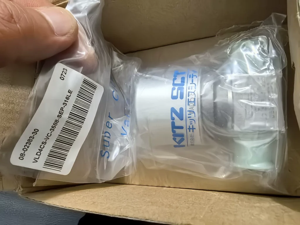 KITZ VLD4CS-VC-3588-SEP-316LE Diaphragm Valve