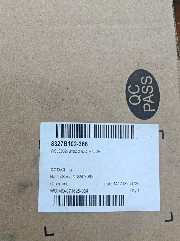 ASCO 8327B102-366 Valve