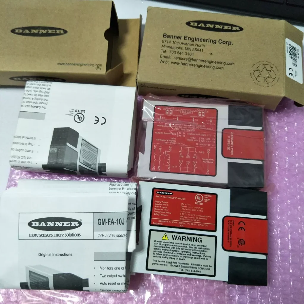 Banner GM-FA-10J Safety Relay