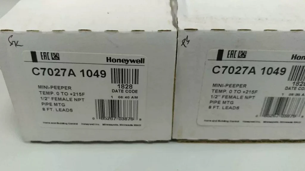Honeywell C7027A1049 Flame Detector