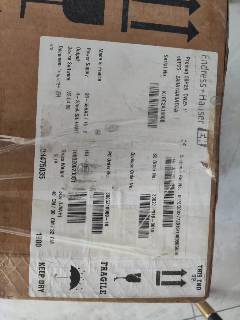 Endress+Hauser 50P25-2A0A1AA0AD Flow Meter thumbnail